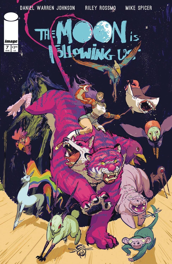 The Moon Is Following Us #7 of 10 (Cover A Riley Rossmo)