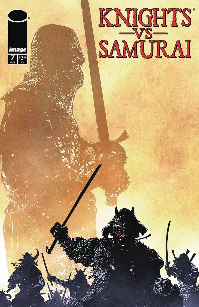 Knights vs. Samurai #7 (Cover B Mirko Colak)