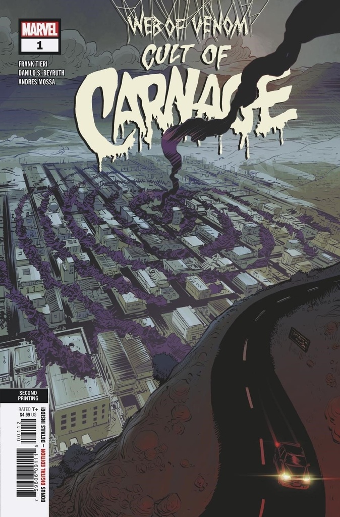 Web of Venom: Cult of Carnage #1 (2nd Printing Beyruth Variant)