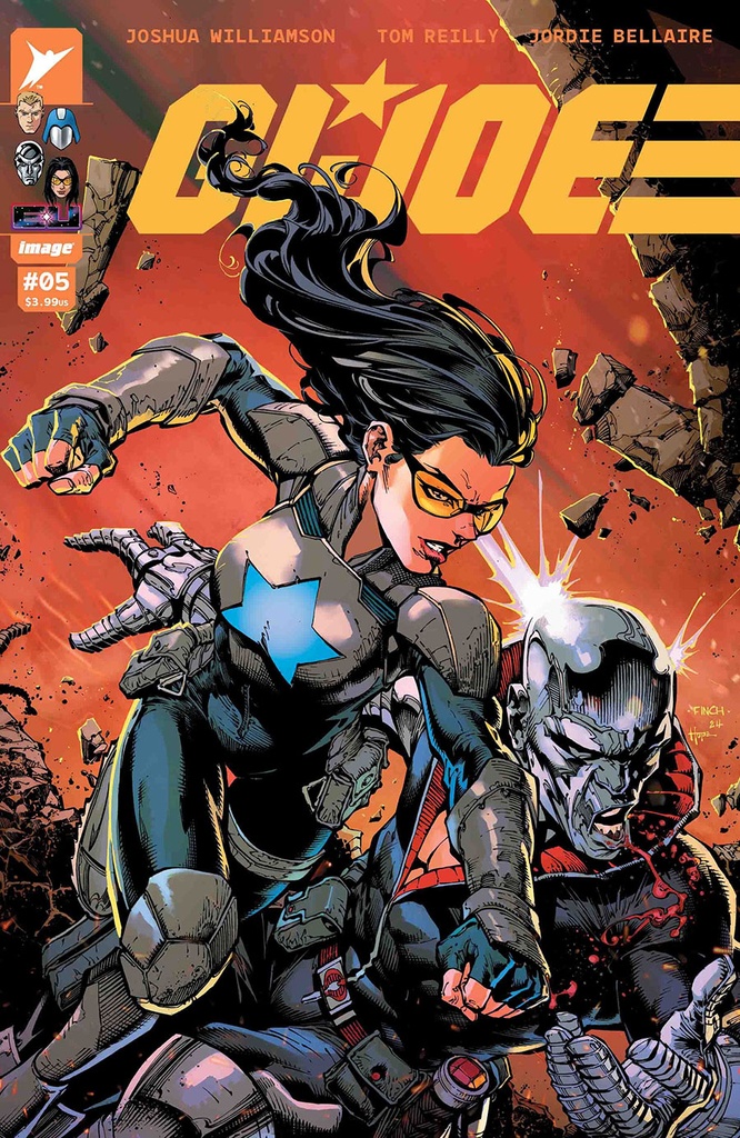 GI Joe #5 (Cover B David Finch, Sandra Hope & Adriano Lucas)