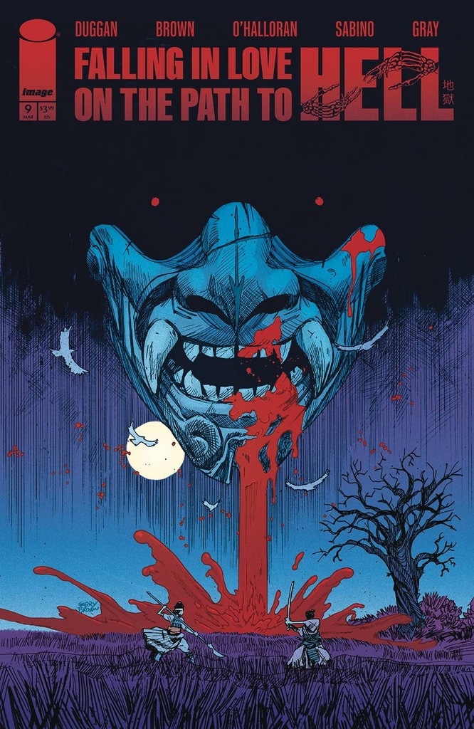 Falling in Love on the Path to Hell #9 (Cover A Garry Brown)