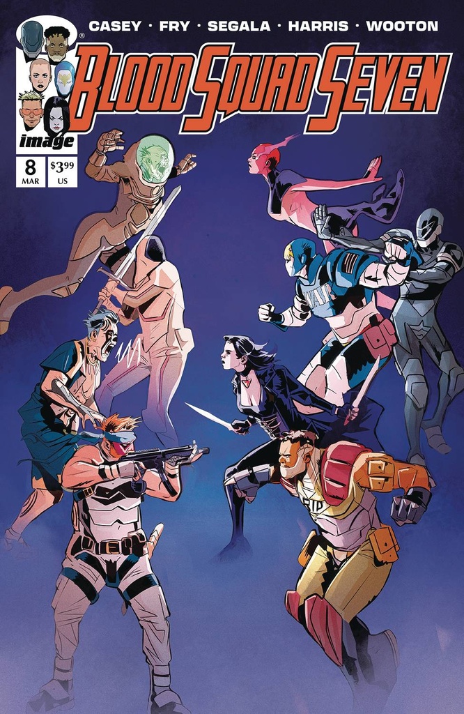 Blood Squad Seven #8 (Cover A Paul Fry)