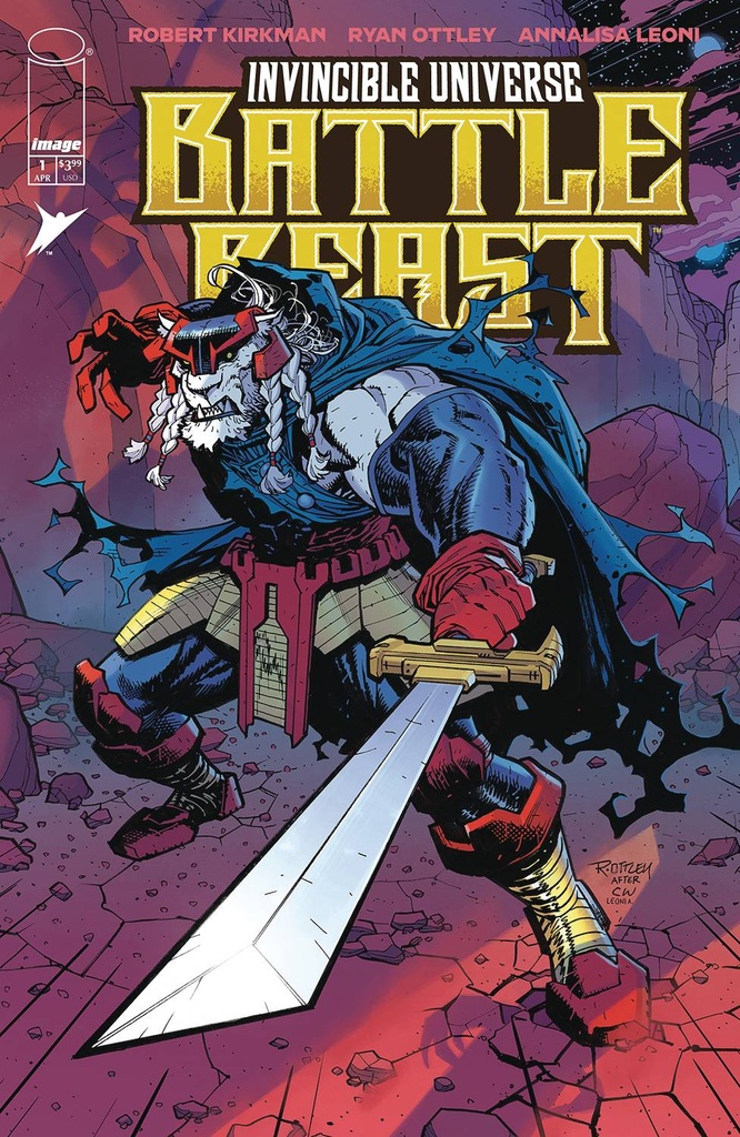 Invincible Universe: Battle Beast #1 (Cover A Ryan Ottley & Annalisa Leoni)