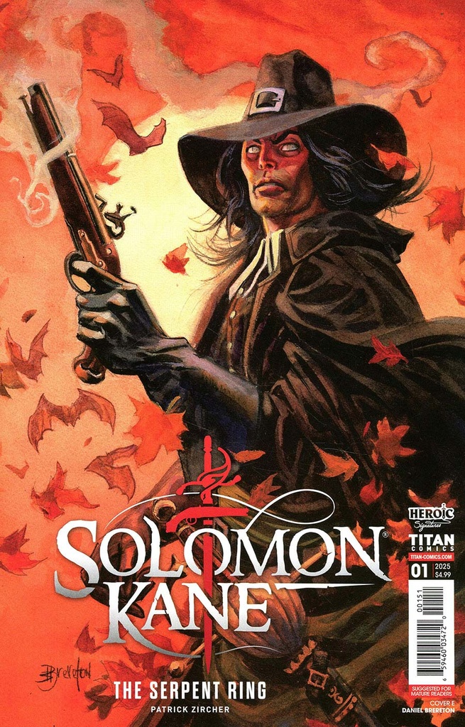 Solomon Kane: The Serpent Ring #1 (Cover E Daniel Brereton)