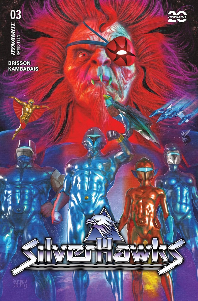 SilverHawks #3 (Cover H Mark Spears Foil Variant)