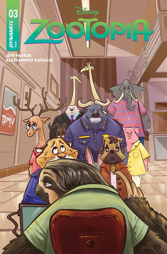 Zootopia #3 (Cover B Alessandro Ranaldi)