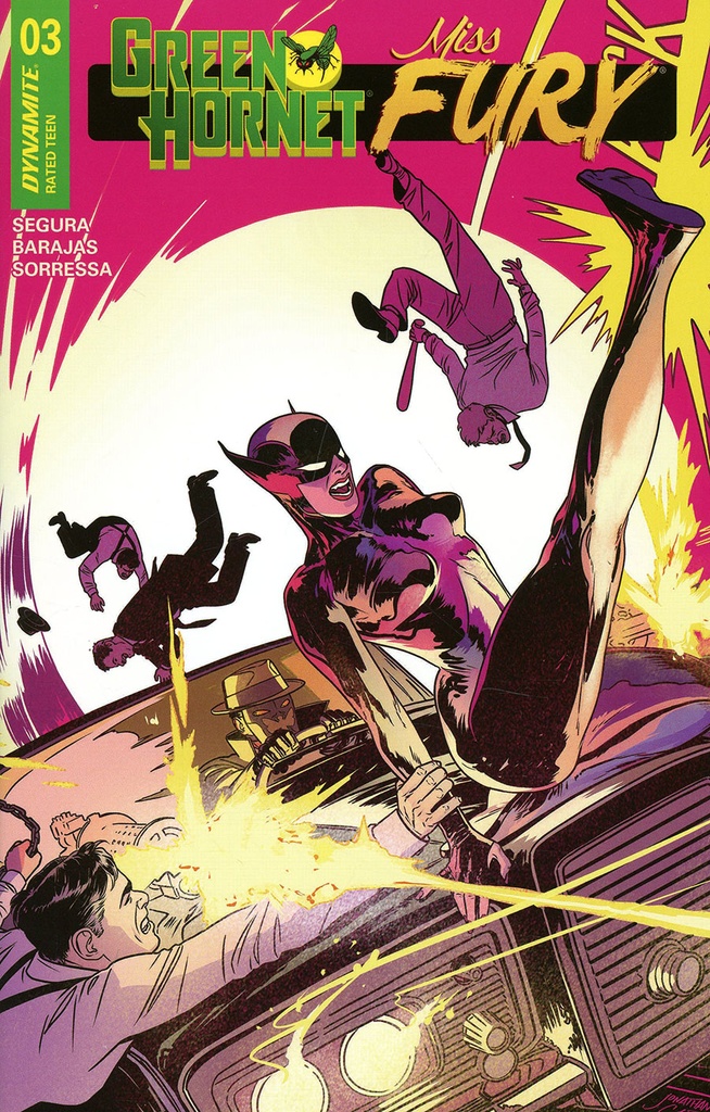 Green Hornet/Miss Fury #3 (Cover C Jonathan Case)