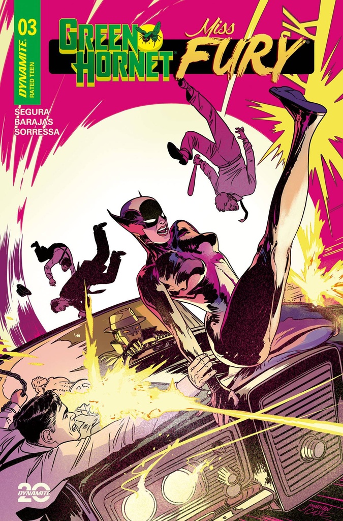 Green Hornet/Miss Fury #3 (Cover C Jonathan Case)