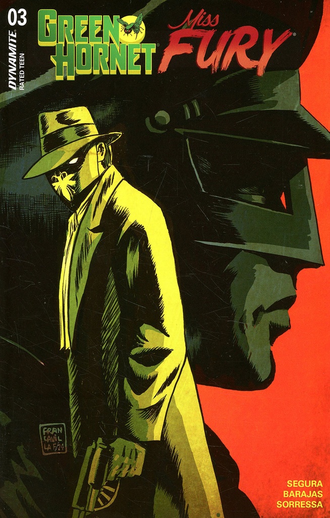 Green Hornet/Miss Fury #3 (Cover A Francesco Francavilla)