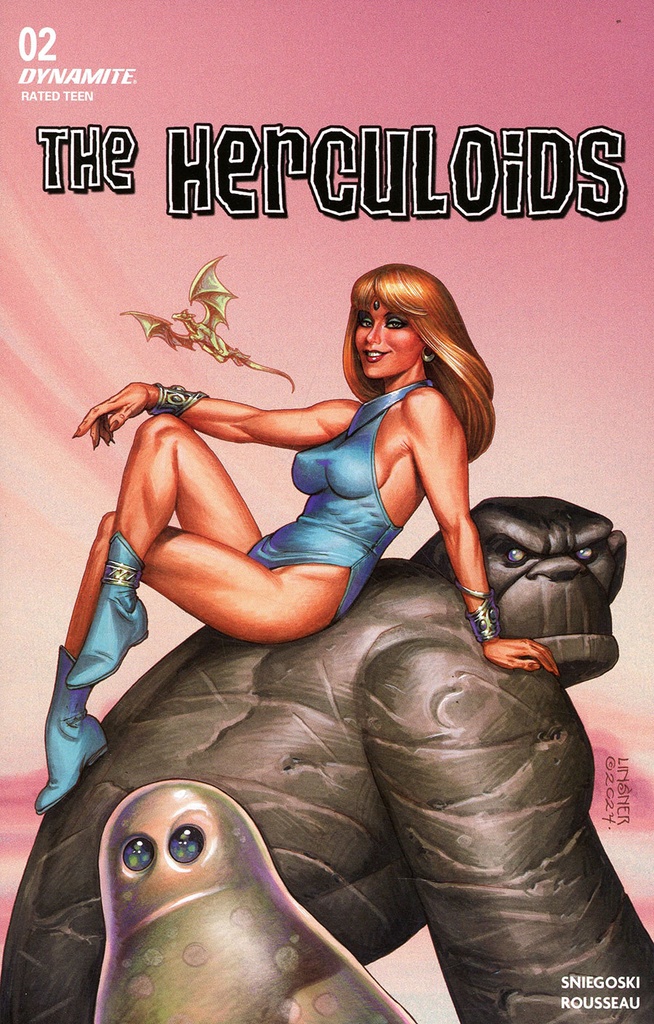The Herculoids #2 (Cover B Joseph Michael Linsner)