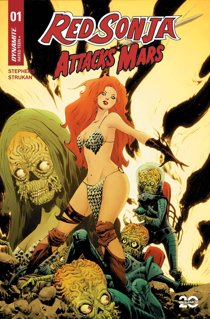 Red Sonja Attacks Mars #1 (Cover B Jae Lee & June Chung)