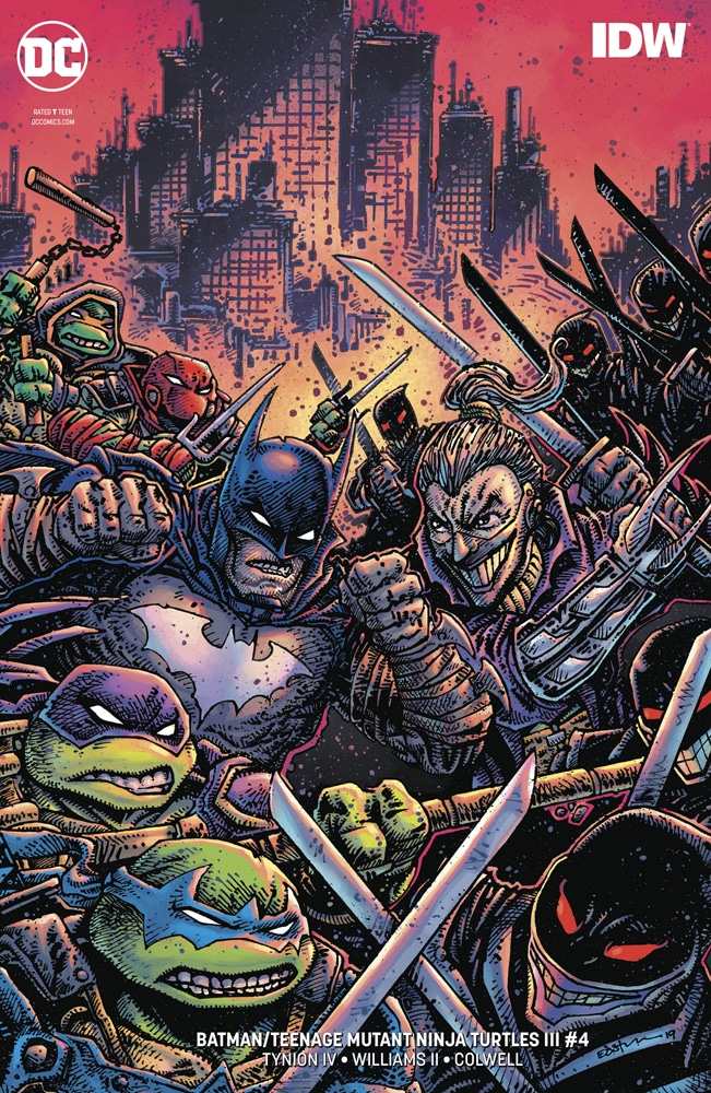 Batman/Teenage Mutant Ninja Turtles III #4 of 6 (Variant Edition)