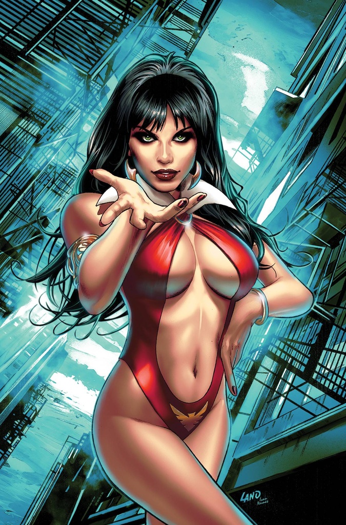 Vampirella #1 (Cover G Variant Greg Land Foil Virgin Cover)