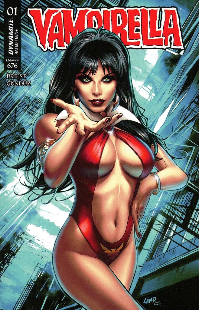 Vampirella #1 (Cover F Greg Land Foil Variant)