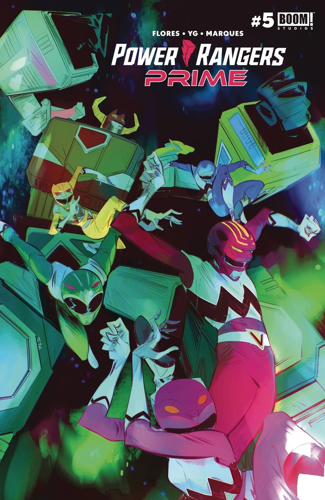 Power Rangers Prime #5 (Cover B Stefano Simeone)