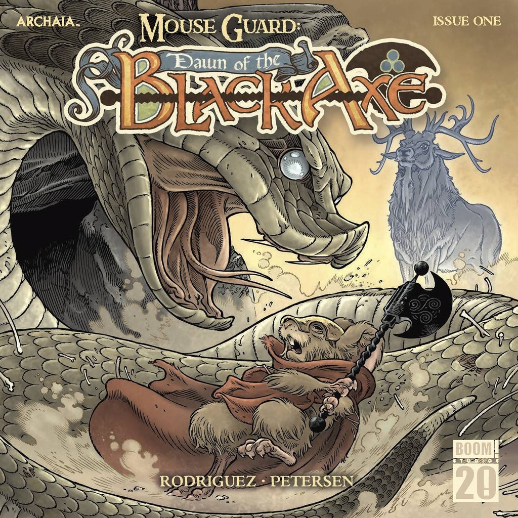 Mouse Guard: Dawn of the Black Axe #1 of 3 (Cover A Gabriel Rodriguez)