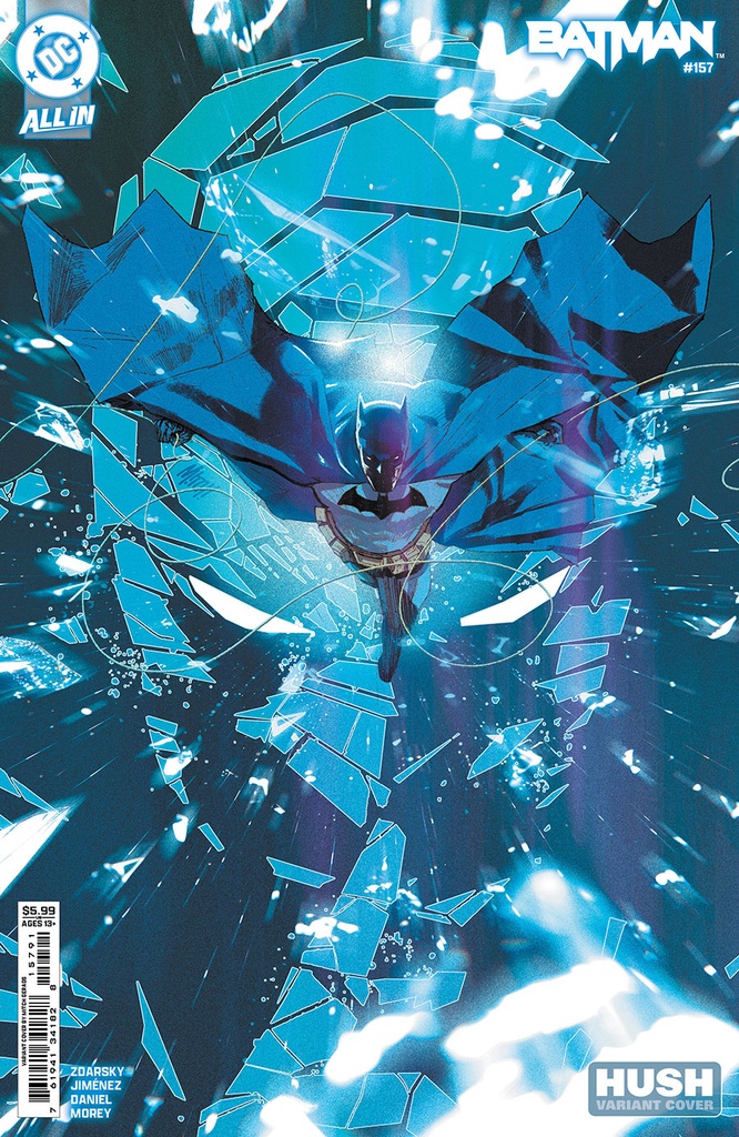 Batman #157 (Cover D Mitch Gerads Hush Card Stock Variant)