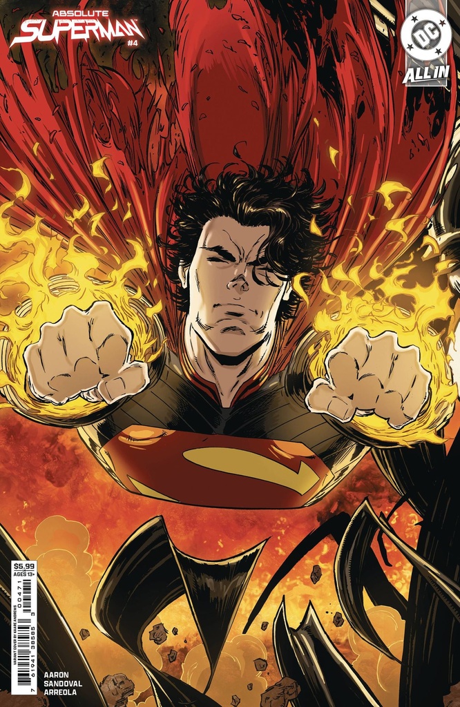 Absolute Superman #4 (Cover F Kaare Andrews Card Stock Variant)