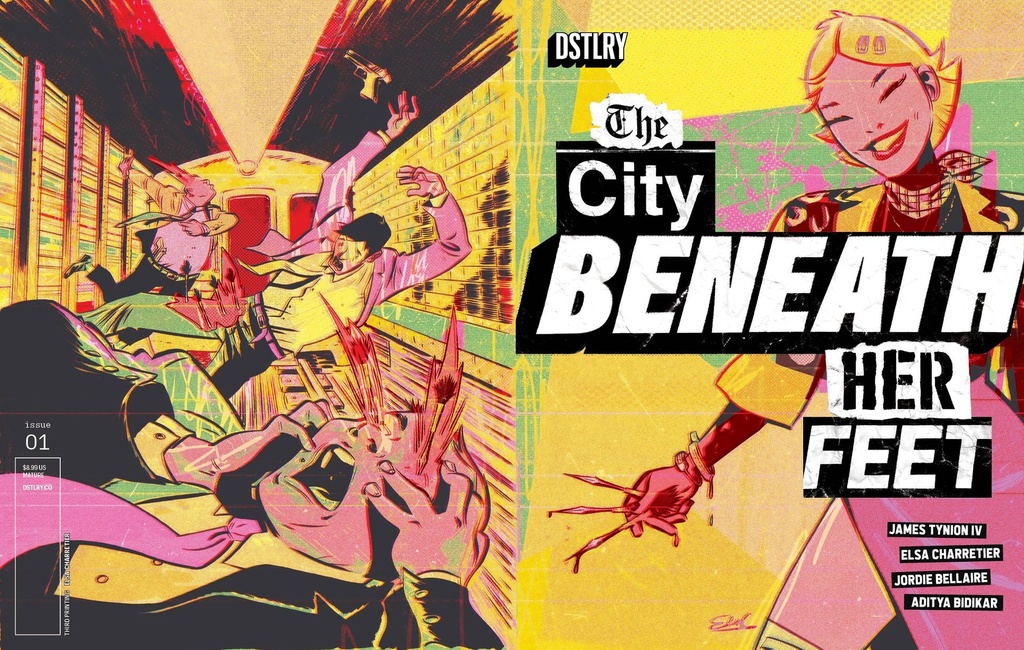 The City Beneath Her Feet #1 (3rd Printing Elsa Charretier Variant)