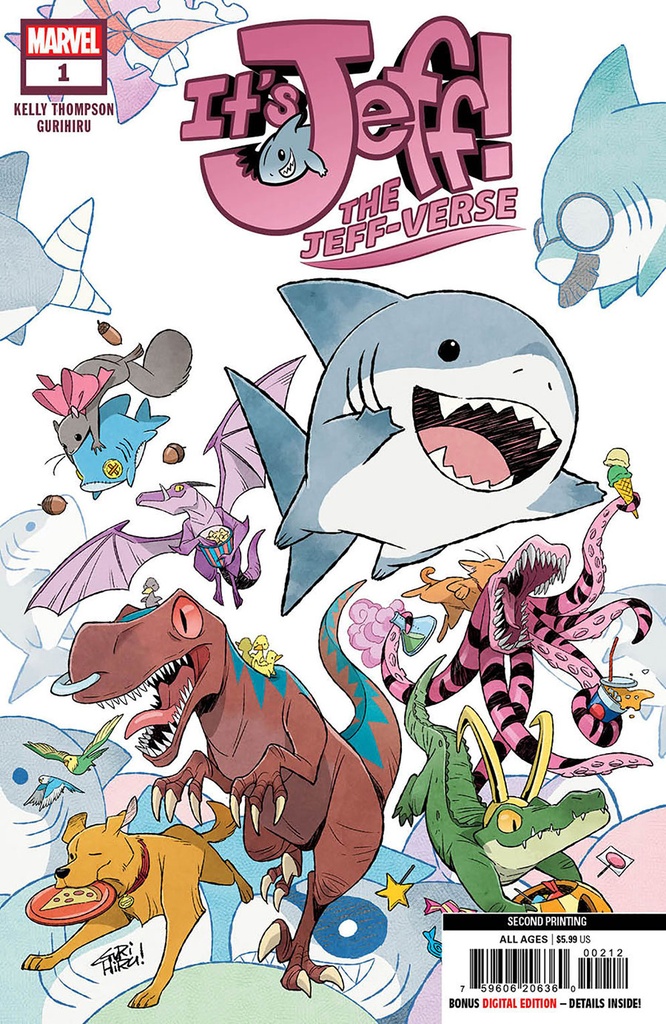 It's Jeff: The Jeff-Verse #1 (2nd Printing Gurihiru Variant)