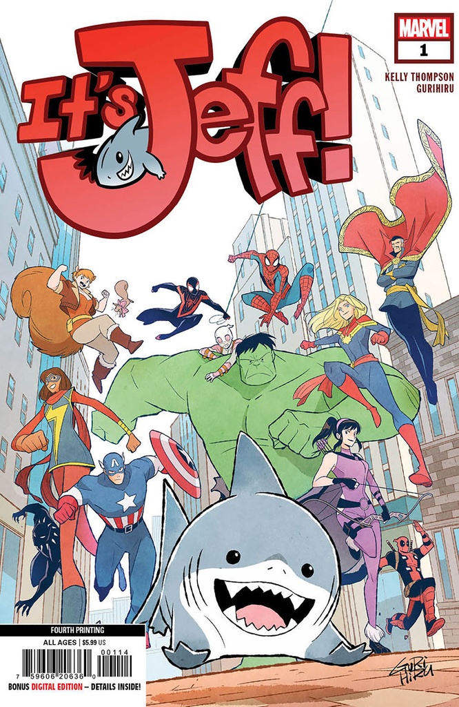 It's Jeff #1 (4th Printing Gurihiru Variant)