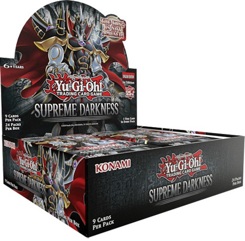 Yu-Gi-Oh! - Supreme Darkness Booster Box (24 packs)
