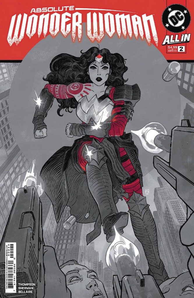 Absolute Wonder Woman #2 (3rd Printing Hayden Sherman Variant)