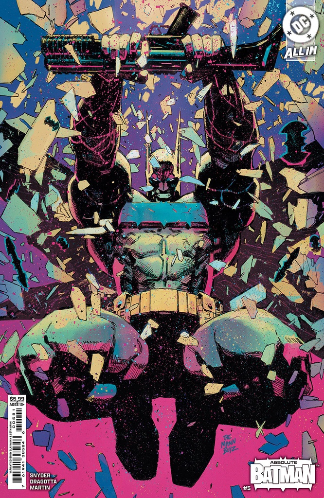 Absolute Batman #5 (Cover F Clay Mann & Seth Mann Card Stock Variant)