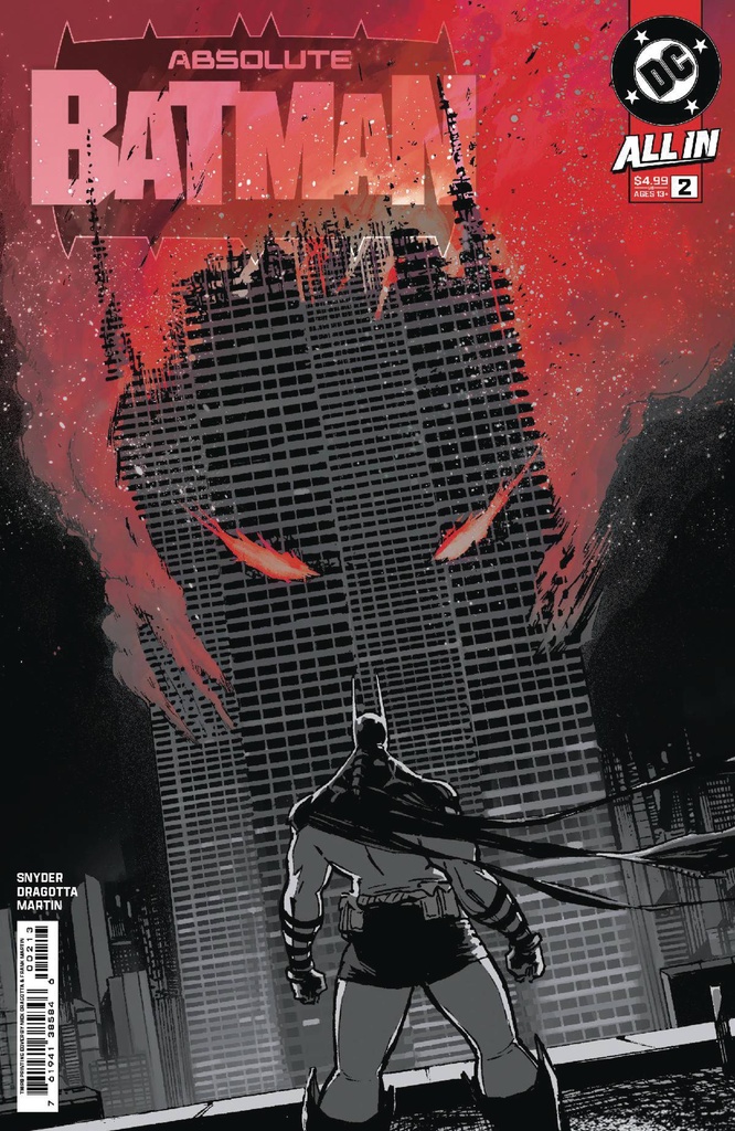 Absolute Batman #2 (3rd Printing Nick Dragotta Variant)
