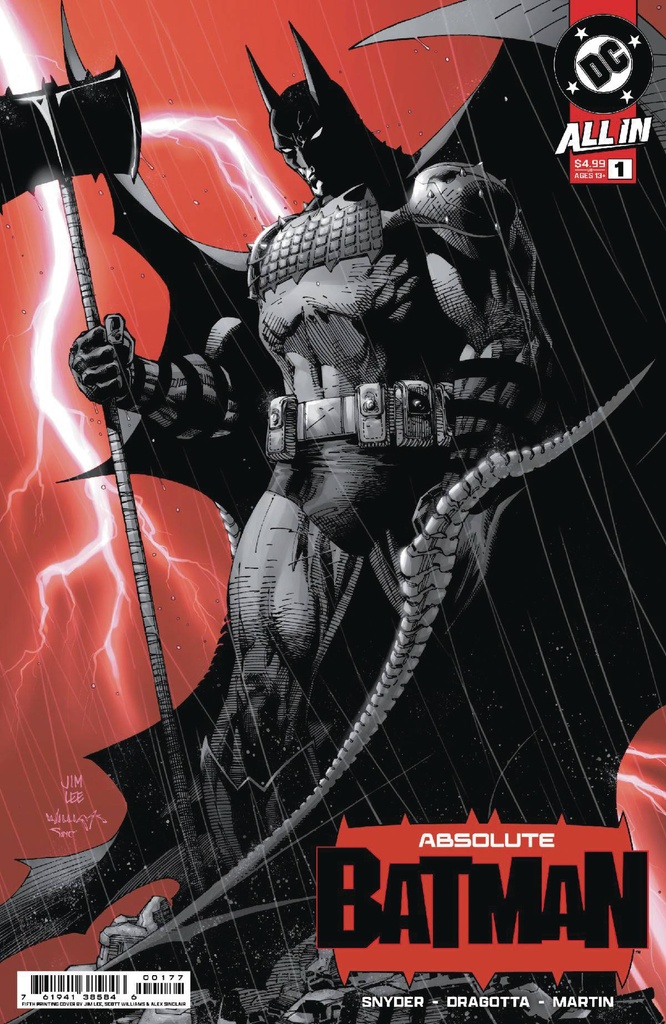 Absolute Batman #1 (5th Printing Jim Lee Variant)