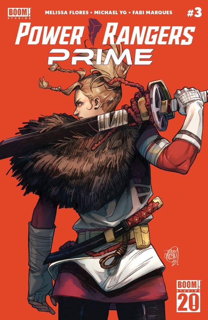 Power Rangers Prime #3 (2nd Printing Jahnoy Lindsay Variant)