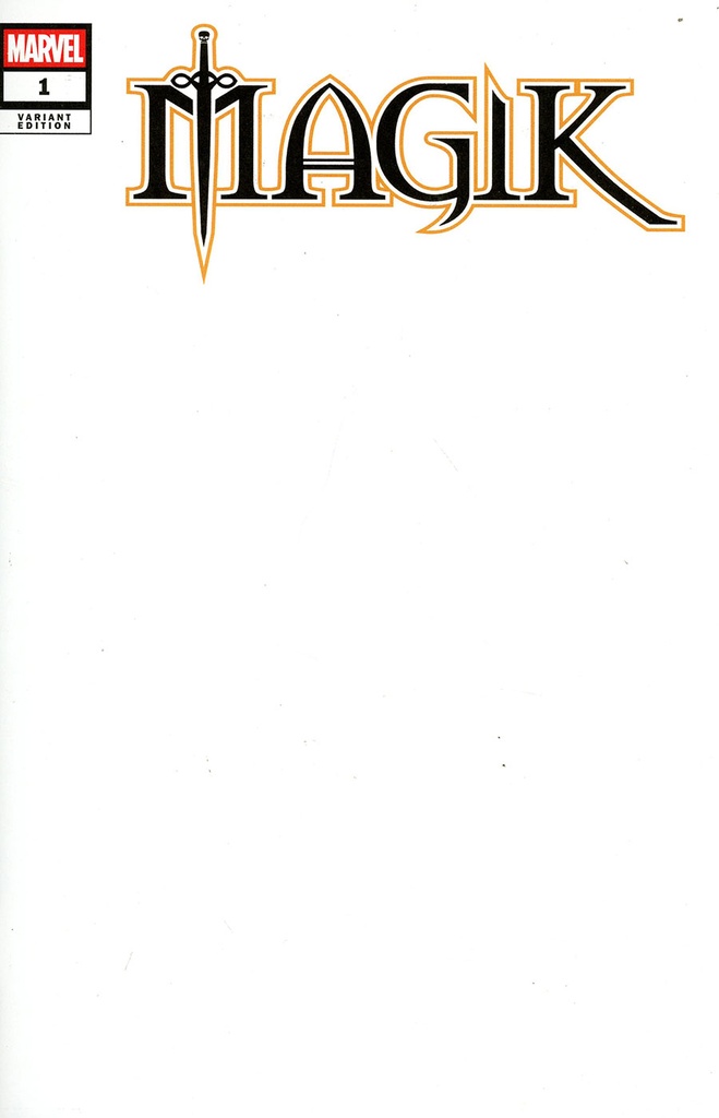 Magik #1 (2nd Printing Blank Variant)