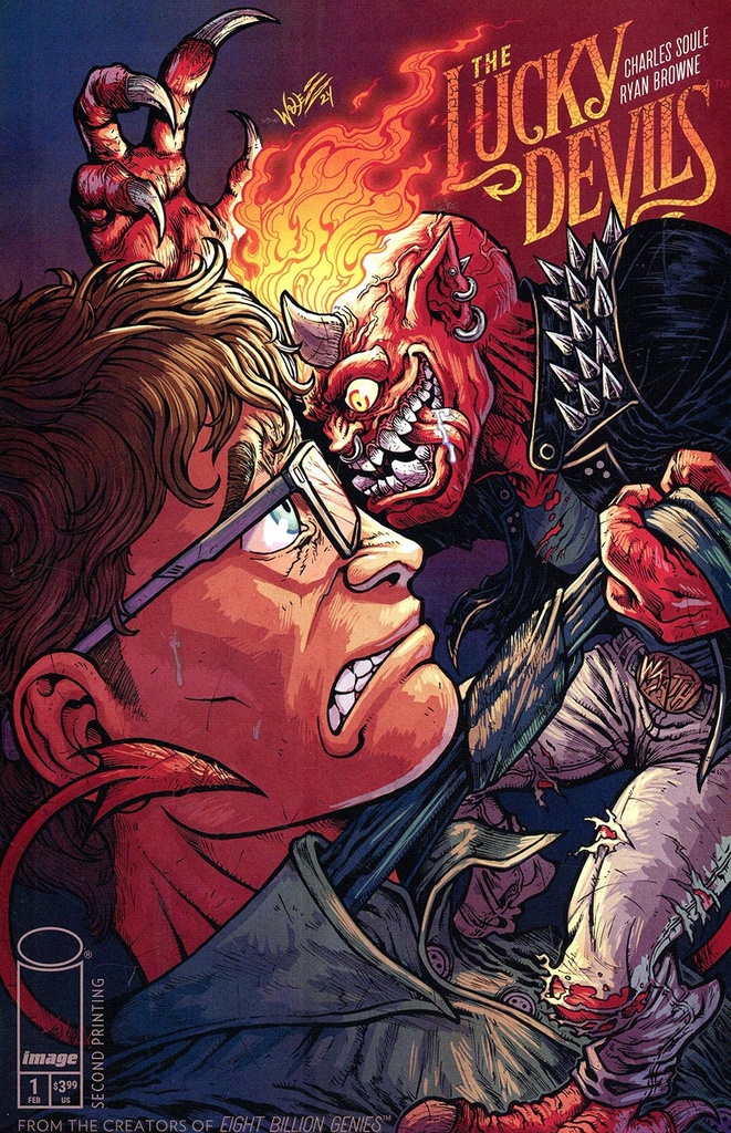 The Lucky Devils #1 of 9 (2nd Printing Maria Wolf Variant)