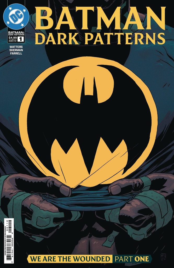 Batman: Dark Patterns #1 of 12 (2nd Printing Hayden Sherman Variant)