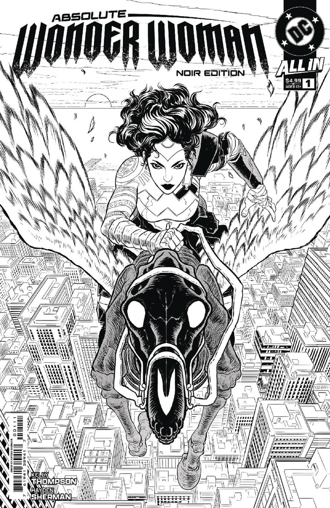 Absolute Wonder Woman: Noir Edition #1 (Cover A Hayden Sherman)