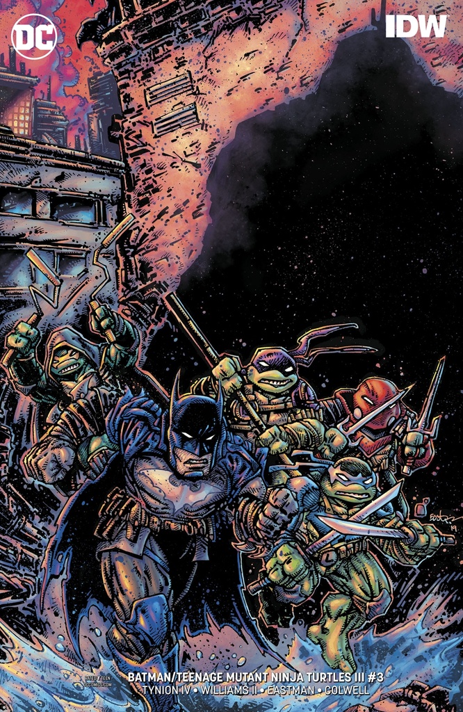 Batman/Teenage Mutant Ninja Turtles III #3 of 6 (Variant Edition)