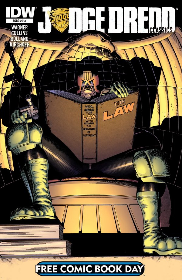 FCBD 2013 Judge Dredd Classics