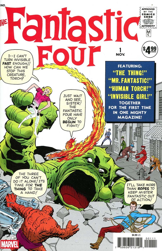 Fantastic Four #1 (2025 Facsimile Edition)