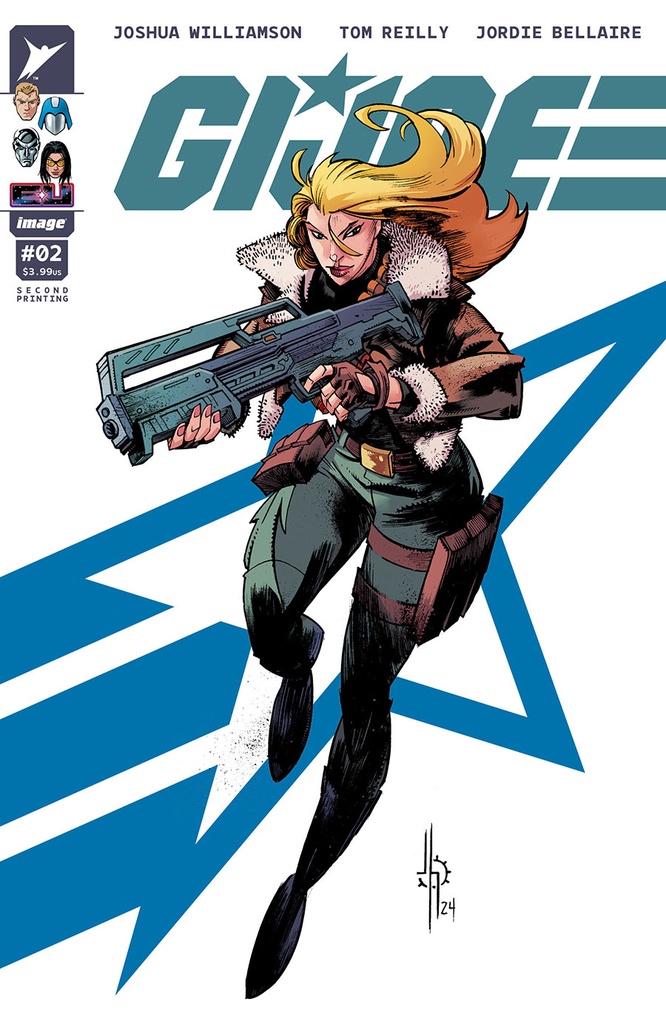 GI Joe #2 (2nd Printing Cover A Jason Howard GI Joe Variant)