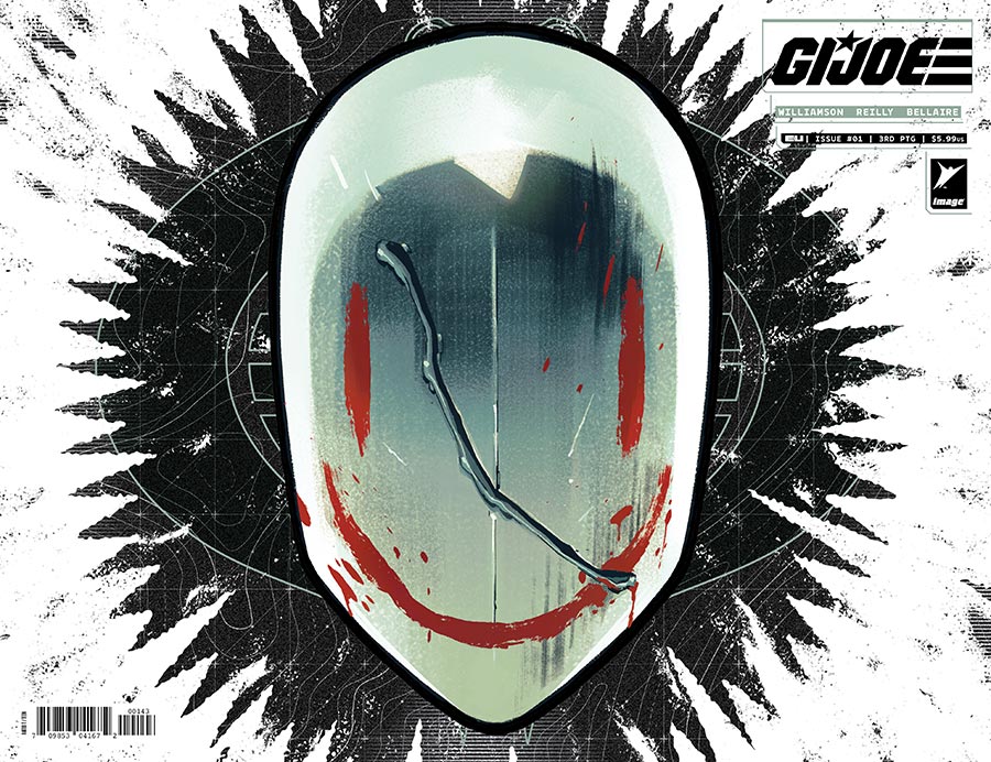 GI Joe #1 (3rd Printing Cover D Cobra Commander Mask)