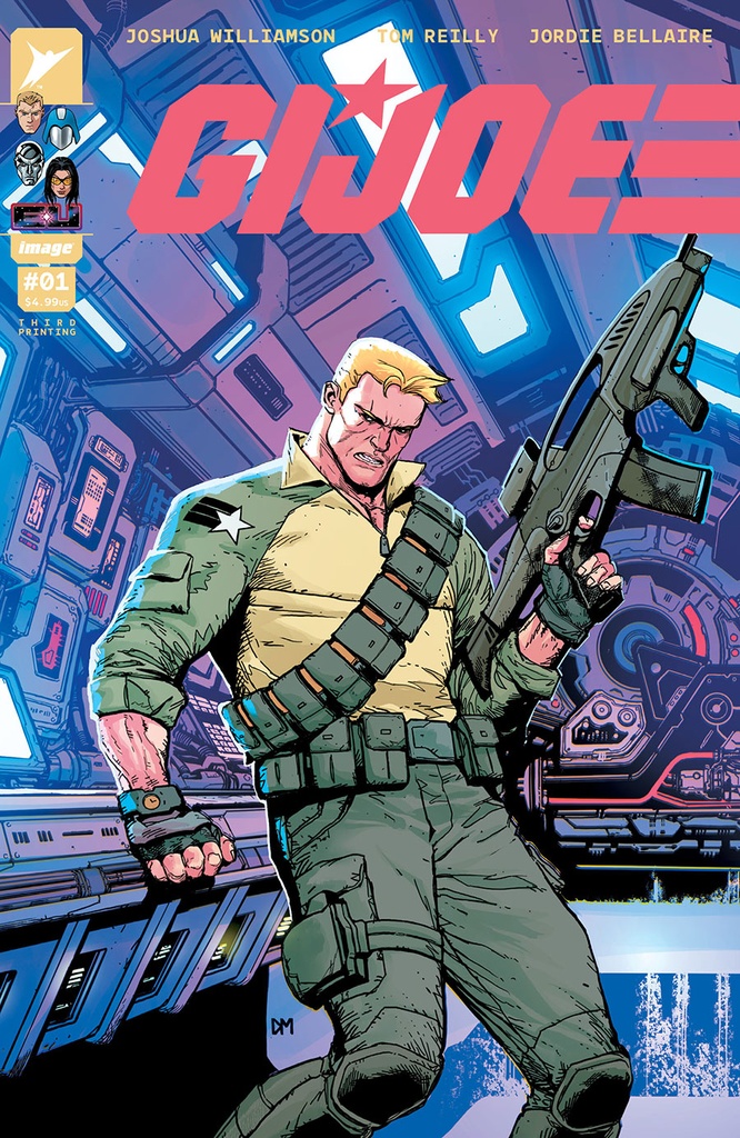 GI Joe #1 (3rd Printing Cover B Clean Duke Variant)