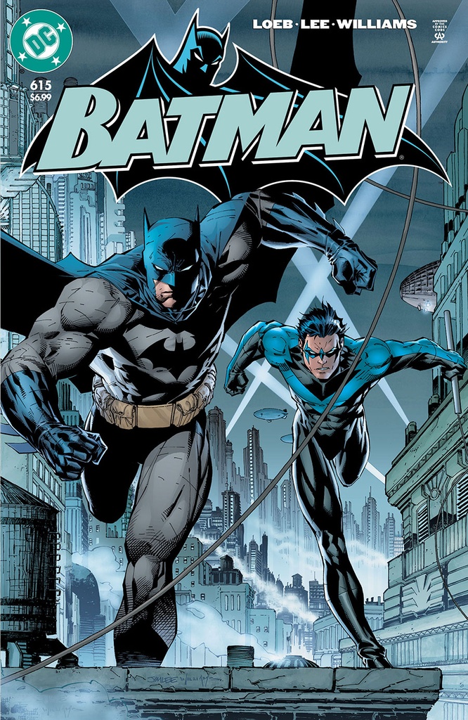 Batman #615 (Facsimile Edition Cover B Jim Lee & Scott Williams Foil Variant)