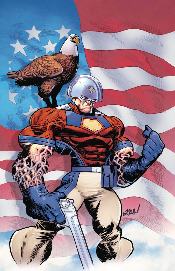 Peacemaker Presents: The Vigilante/Eagly Double Feature #2 of 5 (Cover C Juan Gedeon Card Stock Variant)