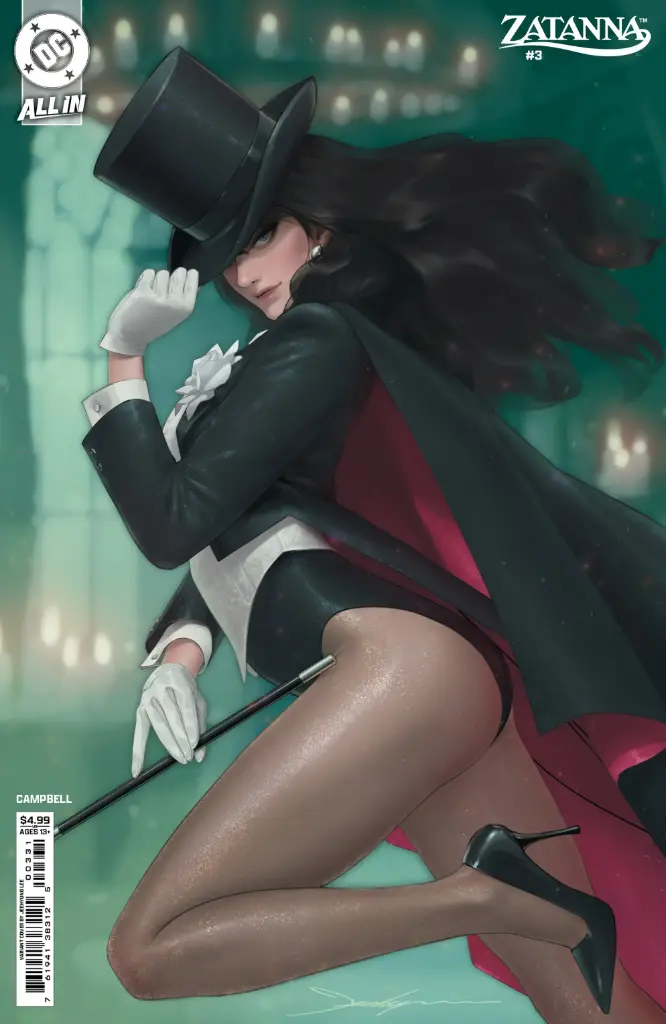 Zatanna #3 of 6 (Cover C Jeehyung Lee Card Stock Variant)