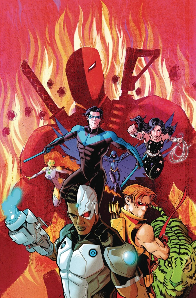 Titans #22 (Cover C Daniel Bayliss Card Stock Variant)