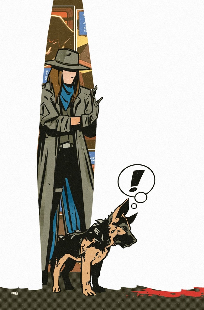 The Question: All Along the Watchtower #6 of 6 (Cover B Jorge Fornes Card Stock Variant)