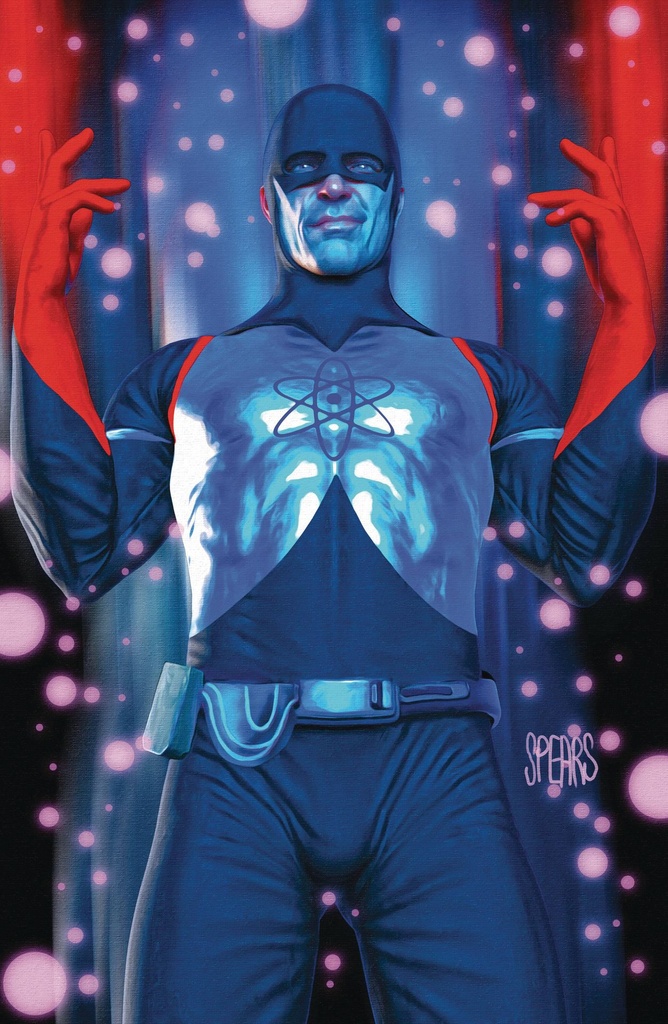 Justice League: The Atom Project #4 of 6 (Cover B Mark Spears Card Stock Variant)