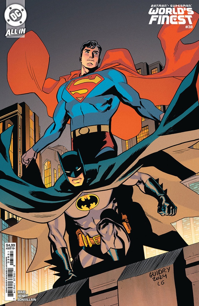 Batman/Superman: Worlds Finest #38 (Cover B Gavin Guidry Card Stock Variant)