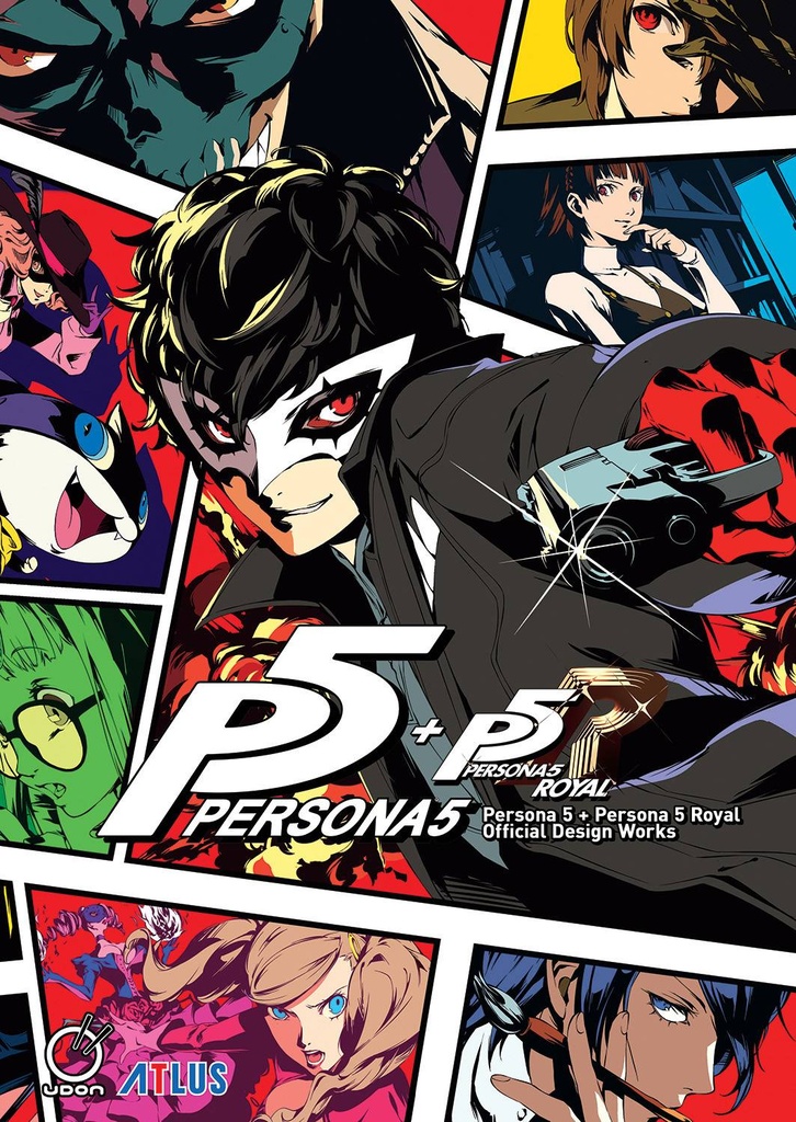 Persona 5 + Persona 5 Royale: Official Design Works (Hardcover)