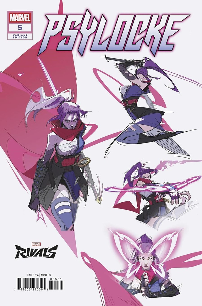 Psylocke #5 (NetEase Marvel Rivals Variant)